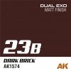 AK Interactive AK1574 DUAL EXO SCENERY 23B – DARK BRICK 60ML